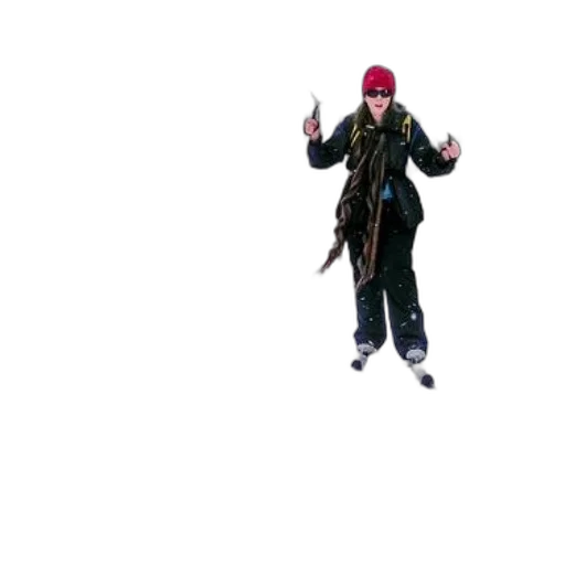 jacket, staff, hat, concept art, pixel art, 3d render, person, cross-country transparent PNG cut-out