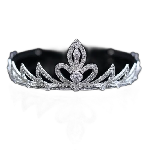 crown, jewelry, close-up, image, tiara, detailed, design, featuring transparent PNG cut-out