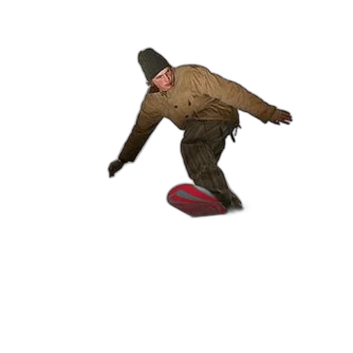 hat, creature, jacket, shoes transparent PNG cut-out
