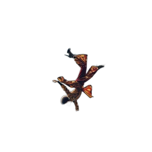 dragon, animal, creature, crown, pixel art, 3d render, concept art, fantasy art transparent PNG cut-out