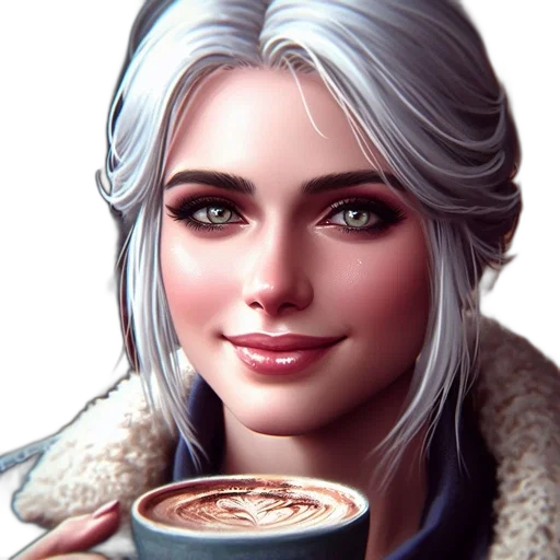face, staff, fantasy art, photorealistic, concept art, comic book art, snow, dark transparent PNG cut-out