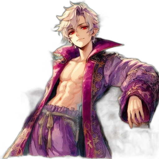 jacket, sword, staff, weapon, pixel art, fantasy art, concept art, watercolor transparent PNG cut-out