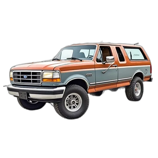 car, photorealistic, ford, excursion transparent PNG cut-out