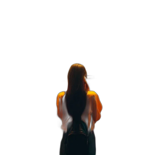 dress, hair, jacket, face, 3d render, pixel art, photorealistic, concept art transparent PNG cut-out