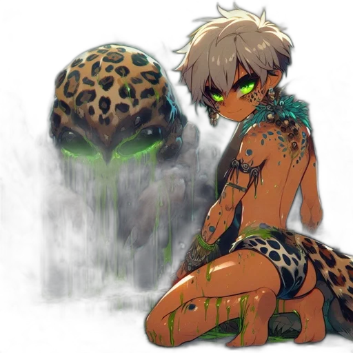 creature, animal, dragon, mask, concept art, fantasy art, anime, cyberpunk transparent PNG cut-out