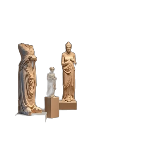 jewelry, furniture, dress, 3d render transparent PNG cut-out