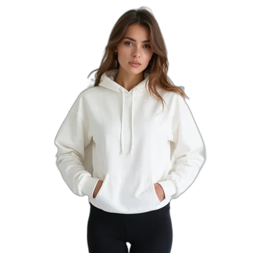 jacket, monochrome, woman, wearing transparent PNG cut-out