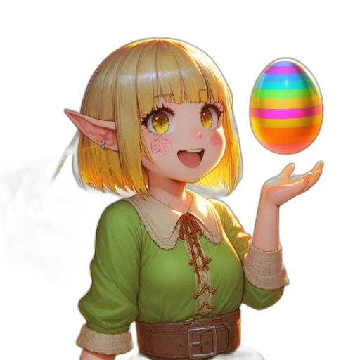 staff, dragon, weapon, fantasy art, pixel art, concept art, 3d render, colorful transparent PNG cut-out