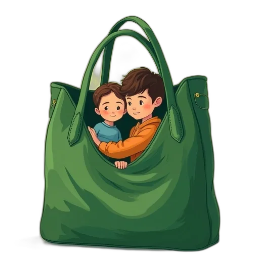 concept art, 3d render, photorealistic, pixel art, green, boy, girl, inside transparent PNG cut-out
