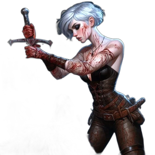 staff, weapon, sword, concept art, fantasy art, comic book art, pixel art, woman transparent PNG cut-out