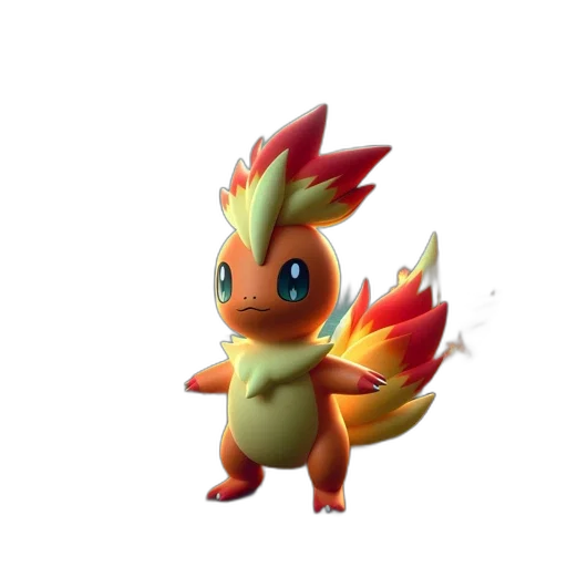 dragon, staff, animal, creature, 3d render, concept art, fantasy art, pixel art transparent PNG cut-out
