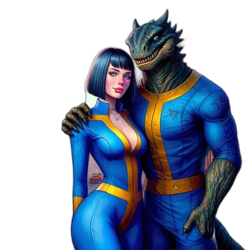 concept art, comic book art, fantasy art, pixel art, outer space, blue, human, female transparent PNG cut-out