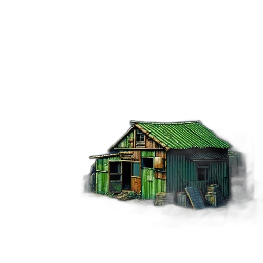 building, furniture, bottle, weapon, pixel art, 3d render, concept art, watercolor transparent PNG cut-out