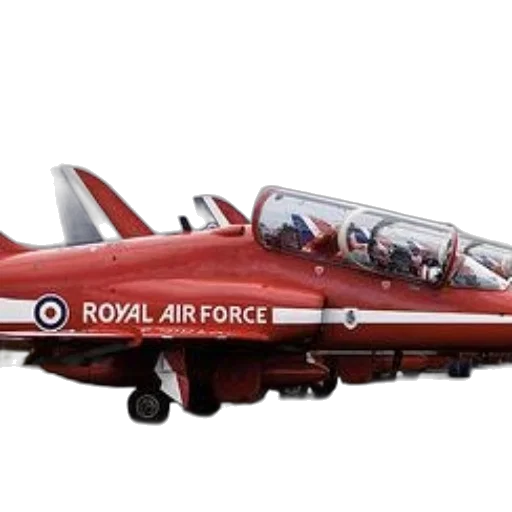 red, royal, air, force, jet, parked, tarmac, other transparent PNG cut-out