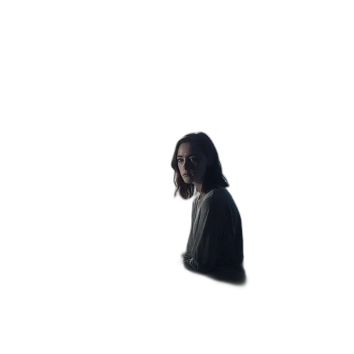 jacket, hair, face, staff, 3d render, pixel art, concept art, photorealistic transparent PNG cut-out