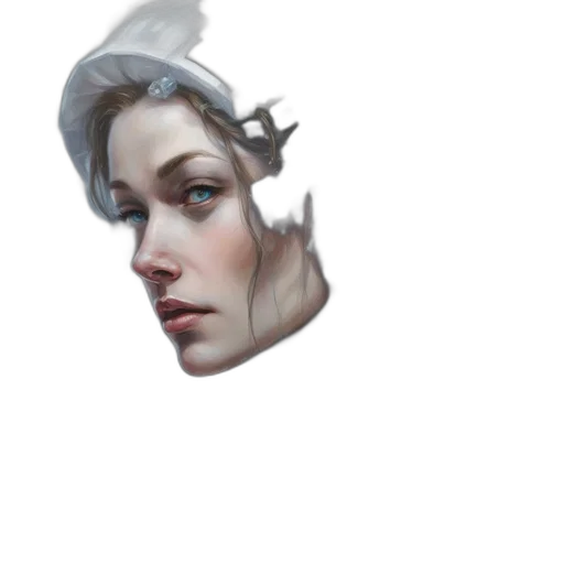 face, crown, hat, mask, concept art, photorealistic, pixel art, fantasy art transparent PNG cut-out