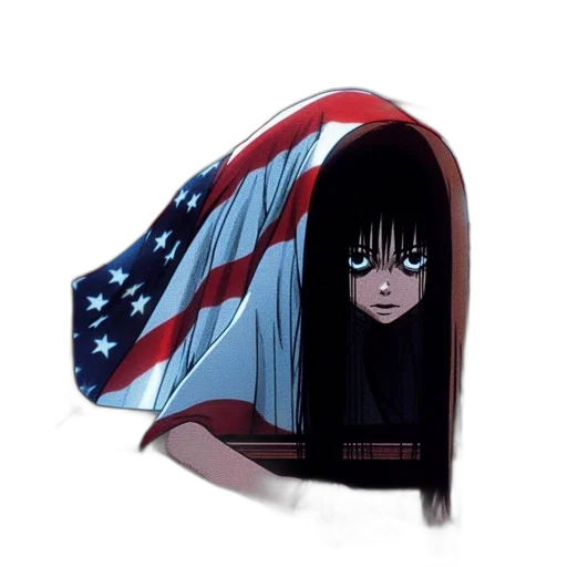 mask, hat, hair, creature, concept art, anime, cartoon, comic book art transparent PNG cut-out