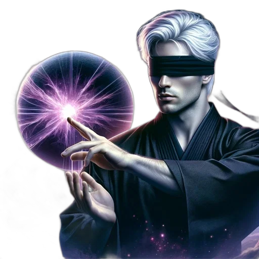 staff, mask, weapon, cyberpunk, concept art, fantasy art, comic book art, outer space transparent PNG cut-out