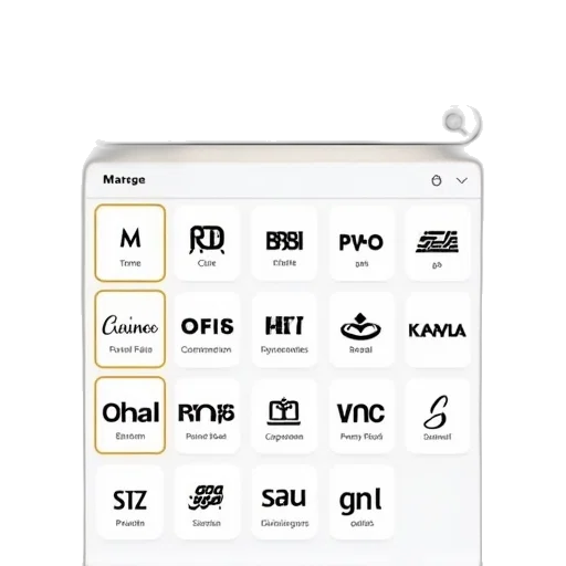 golden, font, selection, tool transparent PNG cut-out