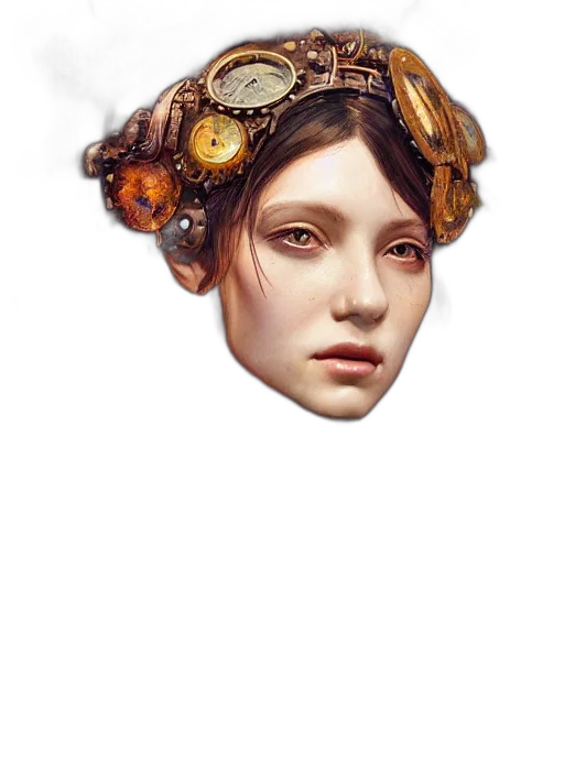 crown, face, mask, jewelry transparent PNG cut-out