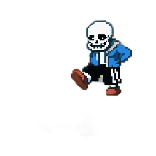 robot, jacket, creature, staff, pixel art, concept art, cartoon, vaporwave transparent PNG cut-out