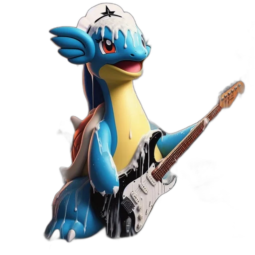 dragon, animal, creature, staff, 3d render, concept art, cartoon, fantasy art transparent PNG cut-out