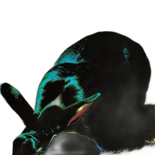 mask, animal, hat, creature, photorealistic, vaporwave, concept art, 3d render transparent PNG cut-out