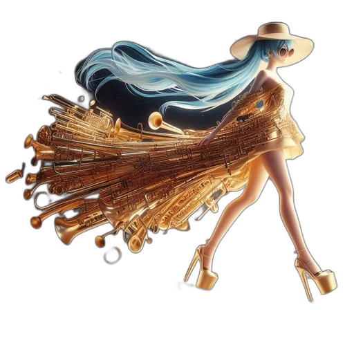 hair, jewelry, dress, 3d render, concept art, fantasy art, woman, flowing transparent PNG cut-out