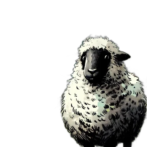 animal, creature, face, weapon, pixel art, concept art, photorealistic, 3d render transparent PNG cut-out