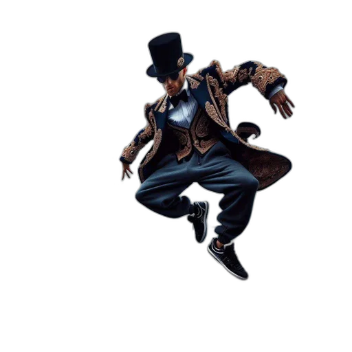 hat, jacket, shoes, staff, concept art, comic book art, cartoon, pixel art transparent PNG cut-out