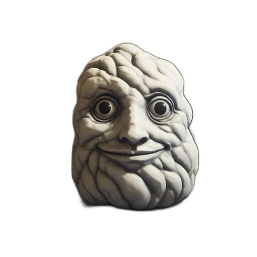 mask, face, creature, crown, 3d render, concept art, photorealistic, fantasy art transparent PNG cut-out
