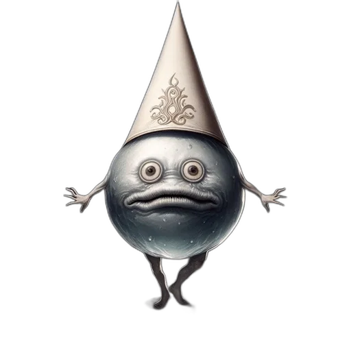 hat, staff, crown, mask, concept art, 3d render, photorealistic, fantasy art transparent PNG cut-out