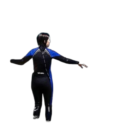 robot, jacket, staff, 3d render, concept art, two, surfers, wetsuits transparent PNG cut-out