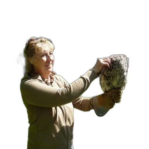 staff, jacket, animal, creature, photorealistic, 3d render, underwater, woman transparent PNG cut-out