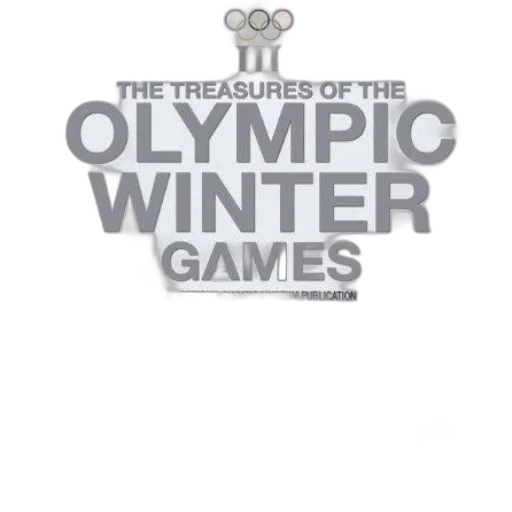 concept art, treasures, olympic, winter, games, book, cover, featuring transparent PNG cut-out