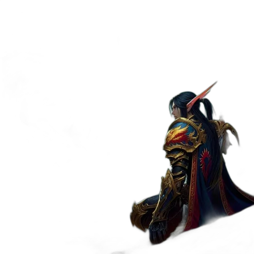 sword, dragon, weapon, staff, fantasy art, concept art, 3d render, photorealistic transparent PNG cut-out