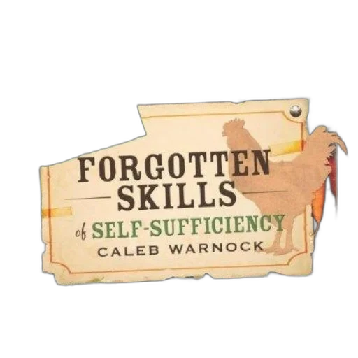 furniture, more, forgotten, skills, self-sufficiency, caleb, warnock, featuring transparent PNG cut-out