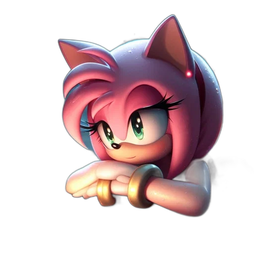 animal, creature, staff, face, 3d render, concept art, pixel art, anime transparent PNG cut-out