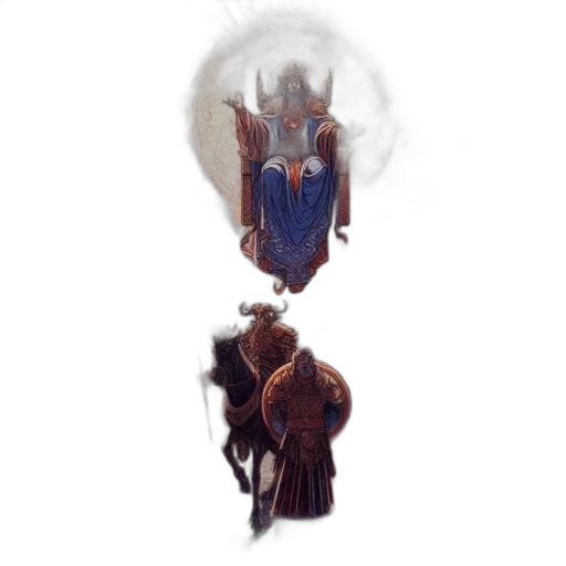 mask, creature, dragon, crown, concept art, fantasy art, pixel art, watercolor transparent PNG cut-out