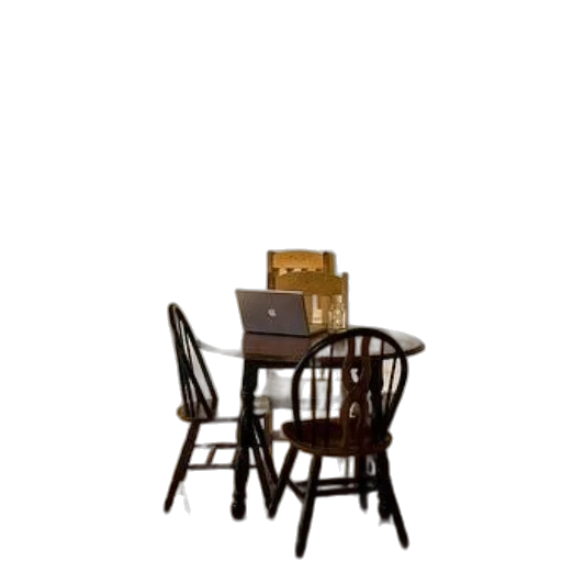 furniture, food, staff, 3d render transparent PNG cut-out