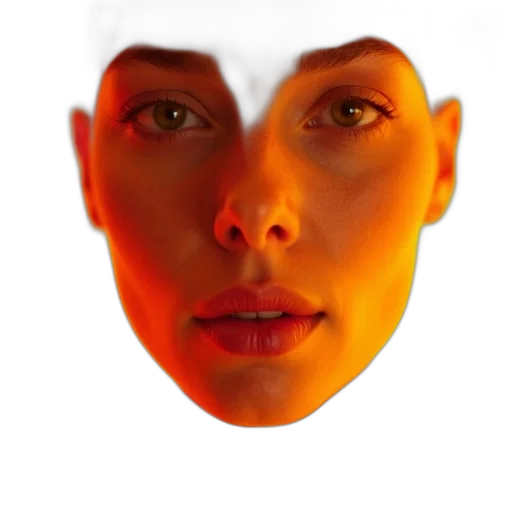 face, mask, robot, crown, photorealistic, 3d render, concept art, oil painting transparent PNG cut-out