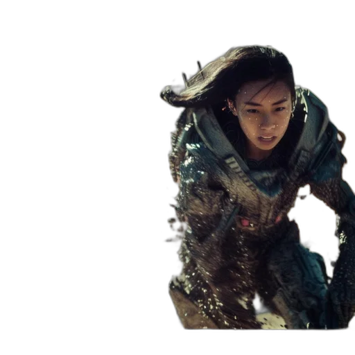 dragon, robot, creature, face, concept art, 3d render, comic book art, outer space transparent PNG cut-out