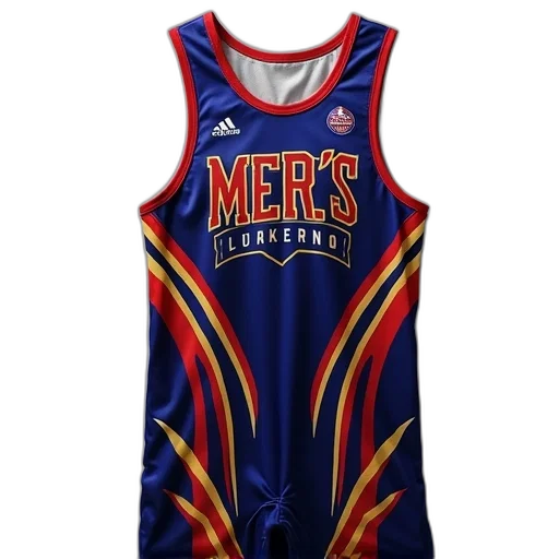 custom, wrestling, singlet, logo transparent PNG cut-out