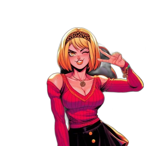 dress, crown, staff, mask, comic book art, cartoon, concept art, anime transparent PNG cut-out