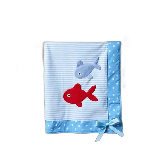 underwater, white, crib, blue, striped, mattress, cover, matching transparent PNG cut-out