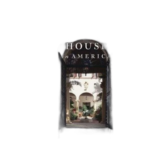 furniture, building, mediterranean, house, america, book, cover, featuring transparent PNG cut-out