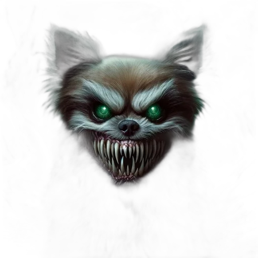 creature, mask, animal, face, concept art, fantasy art, photorealistic, pixel art transparent PNG cut-out
