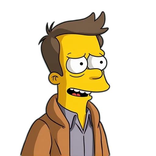 jacket, face, staff, hat, cartoon, concept art, comic book art, pixel art transparent PNG cut-out