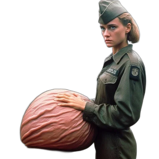 jacket, hat, staff, weapon, concept art, woman, military, uniform transparent PNG cut-out