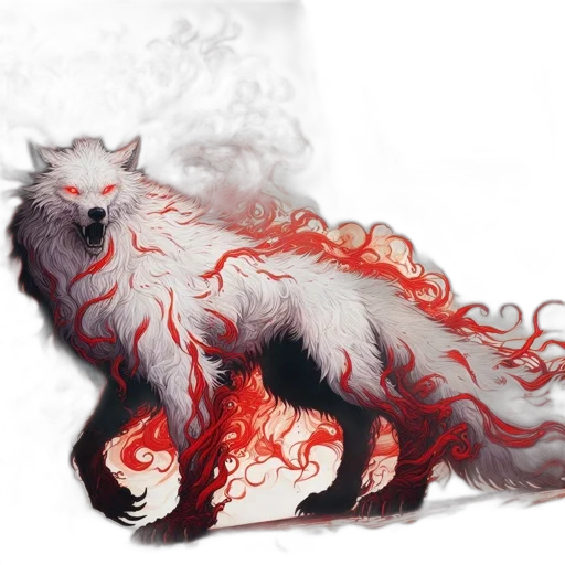 creature, dragon, animal, staff, concept art, fantasy art, watercolor, pixel art transparent PNG cut-out